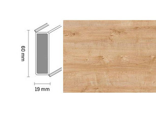 Плинтус Плинтус Dollken Cubu 60 Touch & Style 2934 фото 1 | FLOORDEALER