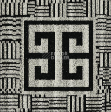 Ковровая плитка Interface Black&White 324600 a Maze фото 1 | FLOORDEALER