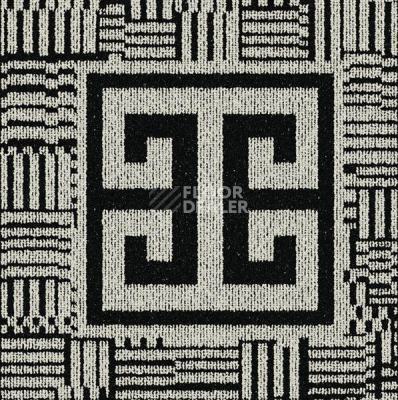 Ковровая плитка Interface Black&White 324600 a Maze фото 1 | FLOORDEALER