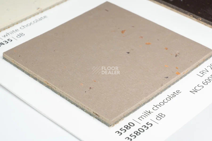 Forbo Marmoleum Solid Cocoa 3580-358035 milk chocolate фото 3 | FLOORDEALER