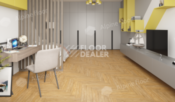 Alpine Floor Herringbone Pro 12мм lf 106-04 Дуб Тулуза фото 4 | FLOORDEALER