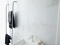 Carrara Blanco Mosaico 333x1000 Marmol Carrara Blanco 33,3x100 фото 11 | FLOORDEALER