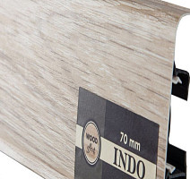 Arbiton Indo Плинтус Arbiton Indo 70мм ПВХ 42 Дуб Песчаный фото 2 | FLOORDEALER