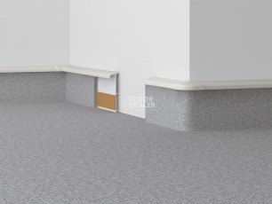 Плинтус ковровый с фурнитурой и ребрами жесткости Dollken TL-51 117 / 1013 фото 2 | FLOORDEALER