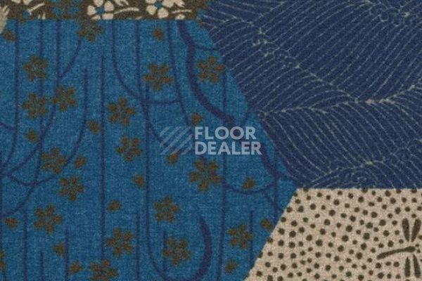 Ковролин Flotex Vision ecosystems 200002 kimono blue фото 1 | FLOORDEALER