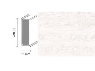 Плинтус Плинтус Dollken Cubu 60 Touch & Style 2959 фото 1 | FLOORDEALER