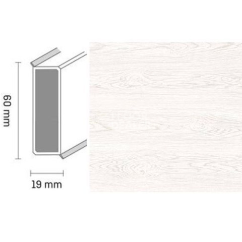 Плинтус Плинтус Dollken Cubu 60 Touch & Style 2959 фото 1 | FLOORDEALER