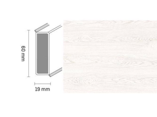 Плинтус Плинтус Dollken Cubu 60 Touch & Style 2959 фото 1 | FLOORDEALER