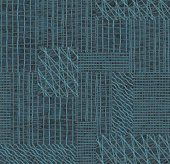 Ковролин Flotex Vision Pattern 560007 (Network) Steel фото 1 | FLOORDEALER