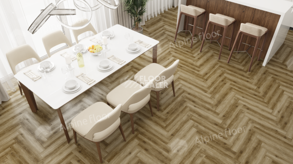 Alpine Floor Herringbone Pro 12мм lf 106-09 Марсель фото 3 | FLOORDEALER
