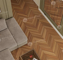 Alpine Floor Chevron Art 12мм LF109-08 Дуб Этна фото 5 | FLOORDEALER