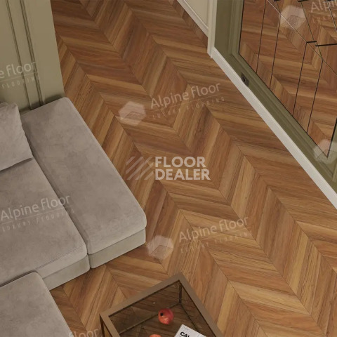 Alpine Floor Chevron Art 12мм LF109-08 Дуб Этна фото 5 | FLOORDEALER