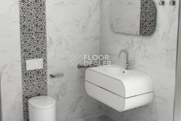 Керамогранит Carrara Blanco Mosaico 333x1000 Marmol Carrara Blanco 33,3x100 фото 4 | FLOORDEALER