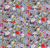 Ковролин Flotex Vision Floral 840002 (Botanical) Camellia фото 1 | FLOORDEALER