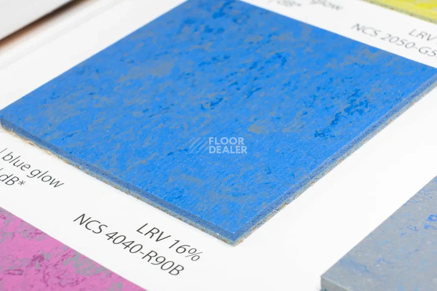 Forbo Marmoleum Solid Concrete 3739-373935 blue glow фото 2 | FLOORDEALER