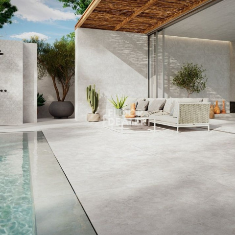 Surface 60X120 Cemento фото 2 | FLOORDEALER