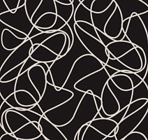 Ковролин Halbmond Black & White 13921 фото 1 | FLOORDEALER