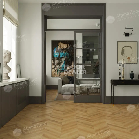 Alpine Floor Chevron Art 12мм LF109-05 Дуб Олимп фото 2 | FLOORDEALER