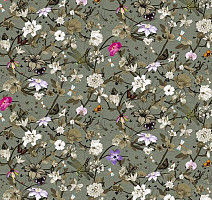 Ковролин Flotex Vision Floral 840006 (Botanical) Cyclamen фото 1 | FLOORDEALER