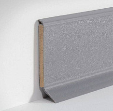 Плинтус Плинтус на деревянной основе Dollken S 100 flex life top S100 Flex Life TOP 1184/1147/146 Серый фото 1 | FLOORDEALER