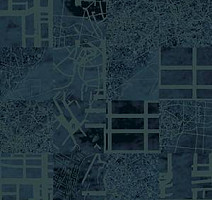 Ковровая плитка Ege Highline Cityscapes Aerial Map Blue rfm 52955012 фото 1 | FLOORDEALER