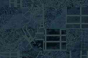 Ковровая плитка Ege Highline Cityscapes Aerial Map Blue rfm 52955012 фото  | FLOORDEALER