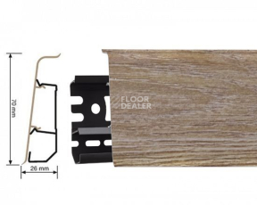 Плинтус Arbiton Indo Плинтус Arbiton Indo 70мм ПВХ 139 Сатин Дуб фото 1 | FLOORDEALER