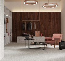 Cosmos Комплект с прямоуг. бортиком 33x120 Комплект (Ступень cm 01 (33x120) непол. (прямоугол. бортик) + Подступенок (14,5x120)) фото 6 | FLOORDEALER