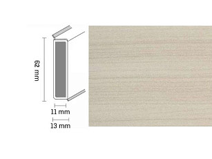 Плинтус Плинтус Dollken Cubu Decor 60 2386 malua фото 1 | FLOORDEALER