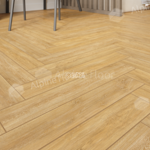 Alpine Floor Herringbone Pro 12мм lf 106-04 Дуб Тулуза фото 3 | FLOORDEALER
