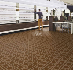 Flotex Vision Pattern 860001 (Weave) Linen фото 2 | FLOORDEALER