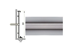Плинтус Коммерческий плинтус алюминиевый Русский профиль 60мм АНОДИРОВАННОЕ ПОКРЫТИЕ серебро глянец фото 1 | FLOORDEALER