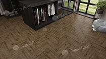 Alpine Floor Herringbone Pro 12мм lf 106-10 Бордо фото 3 | FLOORDEALER