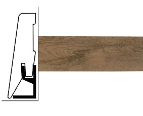 Плинтус Плинтус МДФ Kronotex ламинированный D4957 Плинтус ламинированный МДФ Kronotex Дуб коричневый Премиум фото 1 | FLOORDEALER