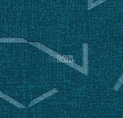 Ковровая плитка Flotex Colour embossed tiles tg 546532 Metro Petrol Glass Embossed фото 1 | FLOORDEALER
