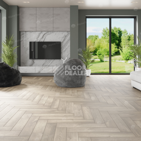 Alpine Floor Parquet Premium 8мм Дуб Натуральный Отбеленный ECO19-5 фото 2 | FLOORDEALER