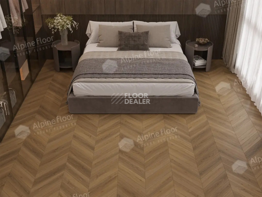 Alpine Floor Chevron Art 12мм LF109-07 Дуб Тибет фото 3 | FLOORDEALER