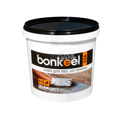 Сопутствующие материалы Клей универсальный Bonkeel 334 Клей универсальный Bonkeel 334 - 12 кг фото 1 | FLOORDEALER