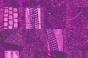 Ковровая плитка Ege Highline Cityscapes Street Level Violet k 5269 spc rfes 40012-65 фото  | FLOORDEALER