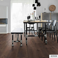 Wineo 500 Wood L V4 8мм LA210LV4 Дуб Лиссабон Темно-коричневый фото 2 | FLOORDEALER