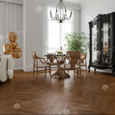 Alpine Floor Chevron 5мм Орех Нойер ECO18-22 фото 2 | FLOORDEALER