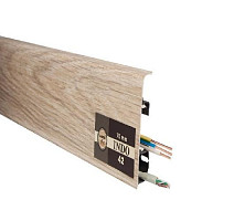 Плинтус Arbiton Indo Плинтус Arbiton Indo 70мм ПВХ 42 Дуб Песчаный фото 1 | FLOORDEALER