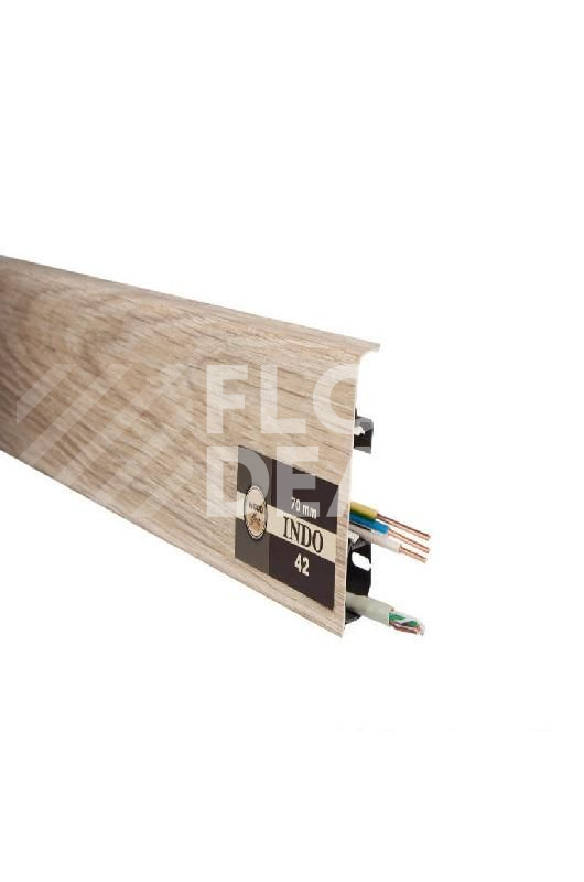 Плинтус Плинтус Arbiton Indo 70мм ПВХ 42 Дуб Песчаный фото 1 | FLOORDEALER