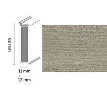 Плинтус Плинтус Dollken Cubu Decor 60 2572 fashion oak фото 1 | FLOORDEALER