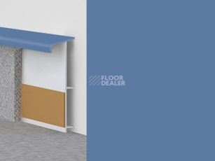 Плинтус Плинтус ковровый с фурнитурой и ребрами жесткости Dollken TL-51 5388 / 1388 Голубой фото 1 | FLOORDEALER