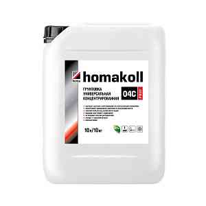 Сопутствующие материалы Homakoll 04 C Prof (концентрат) Универсальная грунтовка, концентрированная Homakoll 04 C Prof (концентрат) Универсальная грунтовка, концентрированная фото ##numphoto## | FLOORDEALER