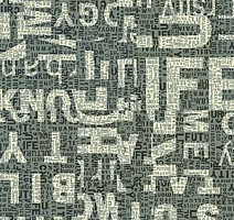 Ковровая плитка Ege Highline Contrast Text Layers Grey rfm 52206427 фото 1 | FLOORDEALER