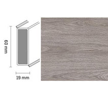 Плинтус Плинтус Dollken Cubu 60 Touch & Style 2946 фото 1 | FLOORDEALER