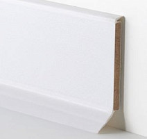Плинтус Плинтус на деревянной основе Dollken S-60 flex life top 1005 Белоснежный фото 1 | FLOORDEALER