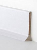 Плинтус Плинтус на деревянной основе Dollken S-60 flex life top 1005 Белоснежный фото 1 | FLOORDEALER